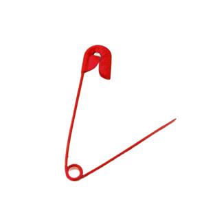 대형 레드 안전핀 20개, DIY 구슬 키체인 재료, 핸드메이드 브로치 제작 도구, 의류 태그 핀, 재봉 및 직조 용품