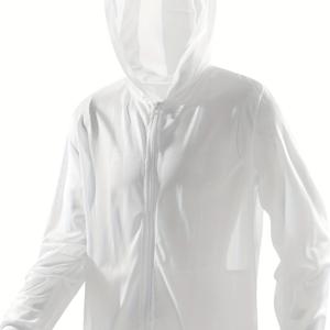 [ OBM] 남성용 후드 경량 재킷 아웃도어 러닝 통기성 메쉬 탑 여름 캐주얼 스킨 슈트 긴팔 겉옷