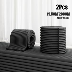 2롤 다기능 안전 코너 가드 스트립, 78.7 X 7.68 인치 / 200 X 19.5cm, 커팅 가능 및 두꺼운 충격 방지 스트립, 거실, 침실 홈 데코, 벽 코너 보호 스트립