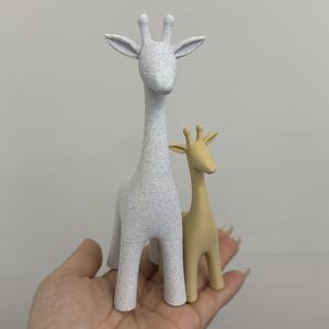 2개 세트 - 모던 일본 스타일 기린 장식품 피규어 - 현관 책상 가정 장식