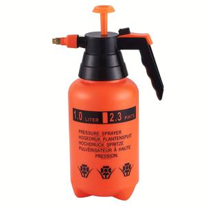 1L 1.5L 수동 압력 스프레이어, 대용량 핸드헬드 스프레이어, 가정용 정원용 물뿌리개, 소독 및 청소용, 조절 가능한 노즐