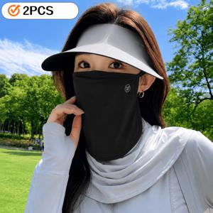 여름 아이스 실크 얼굴 얼굴햇빛가리개 썬캡