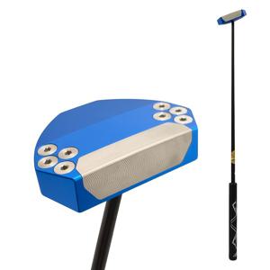 우수용 스타일 골프 퍼터 (그래핀 고강도 샤프트), 연습용 말렛 퍼터, 랜덤 무료 선물 모자 커버 포함