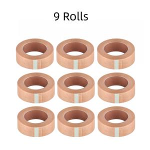얼굴 훈련 테이프 9롤, 코 모양 테이프, 0.5 X 354.3인치, 미세구조 통기성 테이프, 모든 피부 타입에 적합