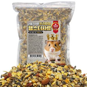 리얼크라운 햄스터사료 2kg