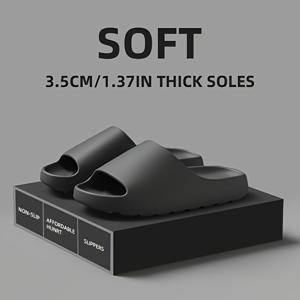 여성용 캐주얼 슬리퍼, 부드럽고 편안한 가정용 스포츠 슬리퍼, 남녀공용 동일 스타일, 사계절용, 여성용 플러스 사이즈 와이드 갑피 실내화, 실내 슬리퍼