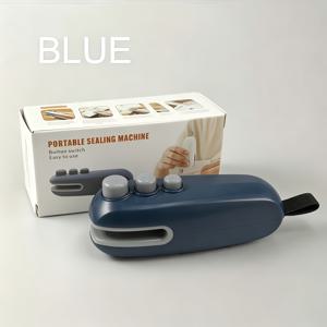 자석 뚜껑 USB 충전식 미니 진공 식품 포장기 - 감자칩, 스낵, 커피 보존용 휴대용 핸드헬드 실러, 가정 및 여행용 소형, 신선도 유지를 위한 자석 밀봉 시스템, 신선도 유지 플라스틱 기기