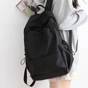 여성용 숄더백, 패셔너블 백팩 가볍고 캐주얼한 데이팩 대학생 노트북 백팩 남녀공용 여행 럭색 고등학생 책가방 나일론 백팩 대용량 노트북 가방 조절 가능한 스트랩 업무 여행용