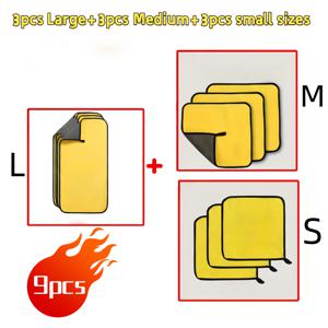 9pcs 두꺼운 마이크로파이버 차량 세차 천 세트 - 차량 유리, 내부 및 외부 청소용 초흡수 타월, 노랑 & 검정 디자인, 내구성 있는 폴리에스터 소재, 차량 세차 및 관리에 완벽, 필수 차량 청소 액세서리, 생동감 있는 타월 디자인, 고흡수성 원단, 차량 유지보수,자동차 디테일링,스타일리시한 디자인,오래 지속되는 소재,자동차 애호가,전문 청소 서비스