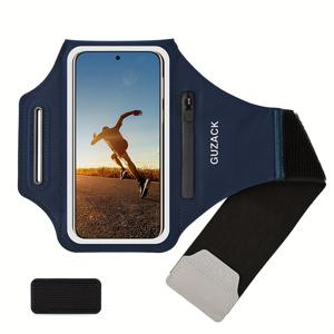 1pc Zipper Poet Running Armband for iPhone 17 16 15 14 13 12 Pro Max Men Women Cycling Touch Screen Phone Car Key Storage Arm Bags