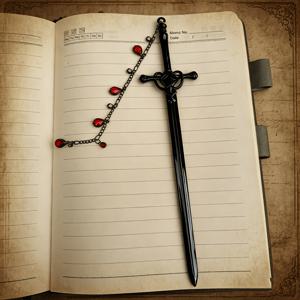 고딕 블랙 검 책갈피, 레드 하트 술 포함, 중세풍 메탈 북마크, 책 애호가를 위한 다크 미학 페이지 홀더, 독서가를 위한 특별한 선물