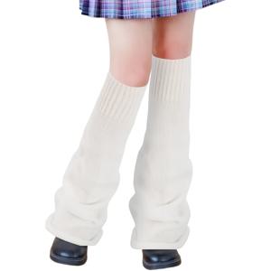 여성용 레그 워머, Y2K 카와이 레그 워머, 귀여운 여성용 레그 워머, 일본 스타일 양말, 펑크 고스 Gyaru 스타일, 스포츠, 80년대 파티, 롬ANCE 스타일 테마 파티 추가