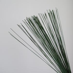 26# 종이 포장 철사 흰색 녹색 100개입 20cm