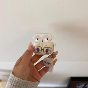 패션 크리에이티브 만화 패턴 이어폰 케이스, /Pro 2 신형 호환, 보호 커버, Apple Airpods 4/3 개별 1/2세대 여성용 이어폰 케이스, 보호 커버, 낙하 방지 보호