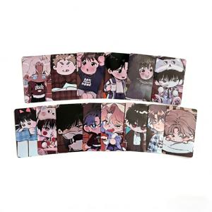 Bom 10주년 기념 인기 코믹 장면 카드 14종 세트. 만화 팬이 수집하고 전시하기에 이상적이며 만화 애호가를 위한 훌륭한 생일 선물입니다.