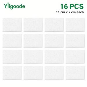 Yligoode 8/16개 사각 무지 수채화 종이 페인팅 세트 - 3D 스펀지 텍스처 캔버스 아트 페인팅 보드, 페인팅 스펀지 압축 폼 텍스처 페인팅 창의적인 재미있는 종이 공예, 물로 확장되는 안전하고 쉬운 색칠 수 있는 수채화 종이