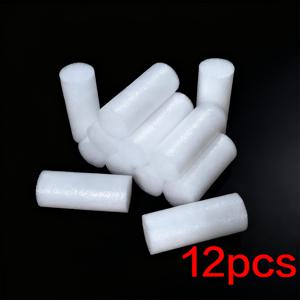 1팩 5개/12개 화이트 원통형 공예용 폼, 내구성 강한 경량 폼 튜브, DIY 공예, 모델링, 플로럴 아레인지, 보석 디스플레이용, 매끄럽고 튼튼한 고체 폼 컬럼, 파티 부케 아레인지, 인공 꽃 아레인지, 다목적 DIY 커팅 가능 플라스틱 로드, 축제, 약혼식, 생일 축하, 테이블탑 장식용 소형 부케, 홈 데코용