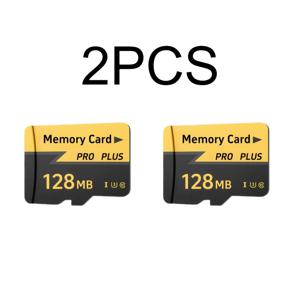 2개 멀티 사이즈 TF 메모리 카드 세트 64MB/128MB/256MB/512MB/1024MB/2048MB 고속 Class 10 SD 플래시 카드 (감시 카메라, 차량용 라디오, 게임 콘솔 & 휴대용 기기용)