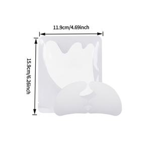 10개입/5봉지 4D 얼굴 캐릭터 패치 - 고탄성 얼굴 수면 패치 - 주간 및 야간 사용 - 팔자 디자인; 대형 사이즈; 얼굴 전체 커버 - 수면 시 사용 가능; 세탁 불필요 - 게으른 사람용; 초보자용 - 물리적 탄성
