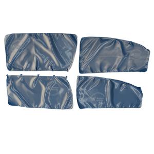 4pcs 자동차 창문 햇빛가리개 커튼, 범용 클립온 암막 프라이버시 차단막, 앞유리 및 뒷좌석 옆 창문용, 무타공, 풀커버 자동차 커튼, SUV 세단 MPV 여행 캠핑 액세서리