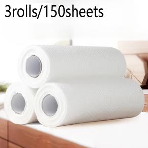 일상 관리를 위한 일회용 성인 발 및 목욕 타월 3롤, 성인 샤워, 스파 트리트먼트 및 일상 발 관리에 적합 - 일상 관리 여행 필수품