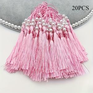 레드, 블루, 핑크, 퍼플 색상의 클래식한 중국풍 술 장식 20개, 결혼식, 선물, 집, 패션 장식용으로 완벽하며 매력적인 핸드백 참으로도 사용 가능