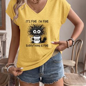 A Frizzy-haired, -looking Cat Holding a Coffee Cup, with an 