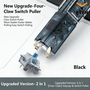 RVEN 2-In-1 기계식 키보드 핫스왑 스위치 풀러 및 키 풀러 도구 - 기계식 키보드용 듀얼 퍼포먼스 도구, 인체공학적 그립, PC 및 게이밍 호환
