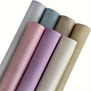 7개 8.2X11.8인치 리치 곡면 텍스처 인조 가죽 시트, 진주 비닐 가죽 시트 (가죽 리본 및 귀걸이, 키체인 제작용)