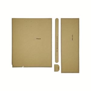 4개 DIY 가죽 토트백 제작 템플릿 크래프트 종이 포함 - 스케일 재봉 패턴 - 핸드메이드 가방 디자인 (출근용 가방, 지갑, 폰케이스 & 카드홀더용) - DIY 가죽 공예 용품, DIY 지갑 만들기