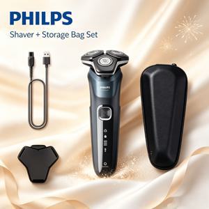 Philips 민감성 피부용 면도기 및 충격 방지 여행 케이스, 완벽한 휴일/생일 선물