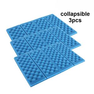 3개 세트 경량 휴대용 내구성 좋은 야외용 좌석 쿠션, 벌집형 마사지 매트, 접이식 XPE 패드, 15.16×10.83인치, 야외 하이킹, 캠핑, 훈련장용, 접이식 베개, 가족 피크닉 좌석 쿠션, 실용적인 좌석 쿠션