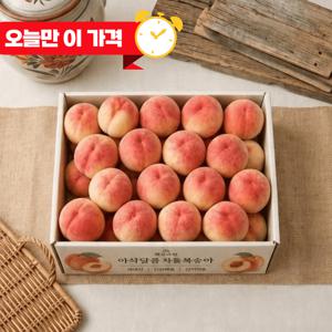 [당일수확] 999g 고당도 차돌복숭아 아삭달콤