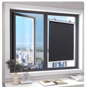 1pc All-Bla Sunshade Roller Shade, Glass Sun , Heat Insulation, Light Curtain, Suction Cup Installation, No Required, Extendable Sun Shield