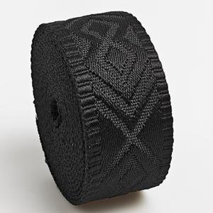가방용 조각 마름모 패턴 자카드 나일론 가방끈 1롤, 1.5인치/3.80cm 너비 3야드 길이, DIY 공예 재봉 프로젝트용 웨빙 스트랩, DIY 지갑 제작용