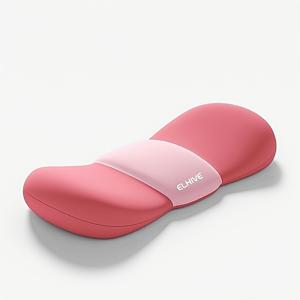 인체공학적 허리 베개, 3D 나비 날개 허리 쿠션, 정밀한 등 윤곽을 위한 구역별 엔지니어링 디자인, 모든 수면 자세에 적합, 통기성 곡선형, 분리 및 세탁 가능한 커버, 목 및 경추 베개