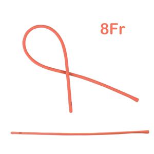 8Fr/10Fr/12Fr/14Fr/20Fr 빨간색 유연한 고무 튜브, 액체 전달 및 배송에 널리 사용, 고급 실험실 액체 전달 디스펜싱, 호스 피팅 등에 적합