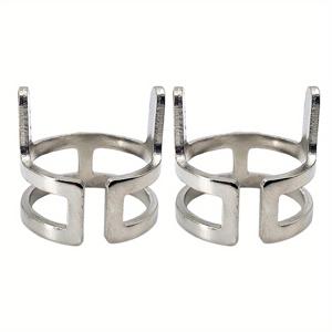 SG-55 AG-60 스탠드오프 롤러 스페이서 2개, 플라즈마 절단 및 용접용 - 내구성 있는 금속 구조, 인체공학적 보라색 및 검은색 핸들, 정밀 가이딩 및 지지 액세서리, 용접 공구용 메탈릭 마감, 용접 액세서리