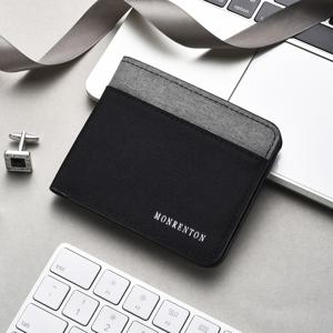 초슬림 미니 숏 지갑, 남녀공용 운전면허증 카드 홀더, 남성 및 학생용 슬림 컴팩트 돈 클립