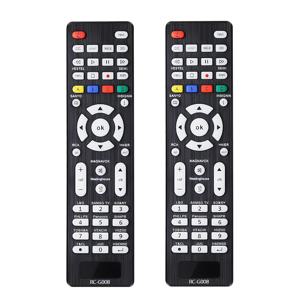 LG, 삼성, 필립스, 파나소닉, 샤프 TCL, Vizio, 소니, 산요, , , JVC, RCA 브랜드 LCD LED 3D TV용 야광 버튼 TV 리모컨 2개 세트