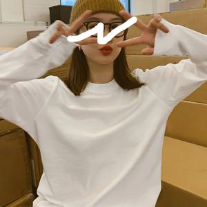 여성용 우아한 롱라인 티셔츠 - 시크 루즈핏 탑, 가을/겨울 레이어링 & 캐주얼 오피스룩, SLOY 여성 의류, Y2K 스타일 소프트 원단 티셔츠