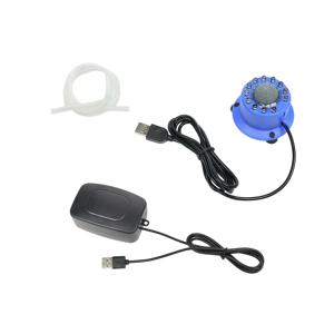 빛과 그림자 버블 스톤, 호스 및 에어펌프 포함, USB 수족관 무드등, 어항 조경 장식, 전체 면적 수중 분위기 연출 장비