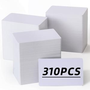 310매 흰색 무지 카드지, 줄 없는 메모지, 부드러운 필기감 종이 카드, 휴대용 무지 메모카드, DIY 손글씨 카드, 사무실 일상 메모카드, 학생용 공부 노트카드, 단색 무지 메시지 카드, 심플한 무지 카드지, 만능 필기용 단단한 카드지, 포켓 사이즈 무지 메모지, 단색 줄 없는 기록용 카드, 가정용 무지 메시지 카드, 스타일 필기 카드