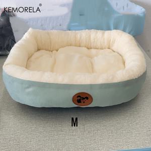 KEMORELA 두꺼운 플러시 고양이 및 강아지 둥지, 가을/겨울 따뜻한 둥지, 원형 애완 동물 둥지, 깊은 수면 강아지 매트 고양이 둥지, 다양한 크기, 소형, 중형 및 대형견에 적합