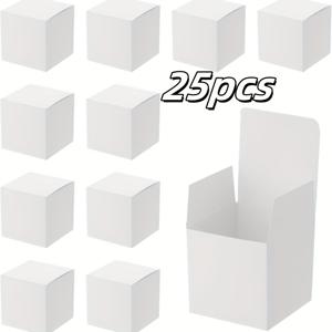 그녀/남자 선물 8/25개입, 12*12*12Cm, 간편한 화이트 머그 선물 상자, 두꺼운 접이식 소형 물품 포장 상자, 생일, 결혼식, 크리스마스, 새해, 발렌타인데이, 어버이날, 아버지의 날 등에 완벽!