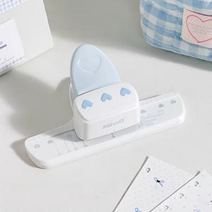 수동 하트 모양 종이 펀치, 노트북 코어, 사진 카드 및 종이용 - 전원 불필요, 휴대용 디자인, 건강 친화적인 손잡이, 내구성 있는 금속 구조, 제작 도구, 하트 모양 펀치
