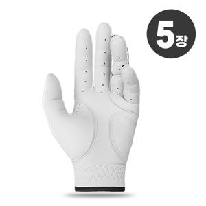 5장 블레스트 고급형 반양피 골프장갑 천연양피 추가덧댐 남성용