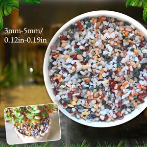 200g 컬러풀 레인스톤 - 수족관 조경, 수경 재배 뿌리 발달 및 다육이 관리용 - 화분, 테라리움, 물고기 장식, 수경 재배 매체, 수분 기반 시스템용 라운드 - 생동감 넘치는 색상으로 삶을 풍요롭게