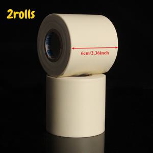 2롤 오프화이트 PVC 에어컨 스트랩, 싱글 롤 폭 6cm, 두꺼운 PVC 서브스트레이트, 단열 방수 부식 방지, 고-저 온도 내성, 고강도 인장 강도, 부드러운 피팅 파이프 곡선, 가정용 에어컨 리모델링에 적합