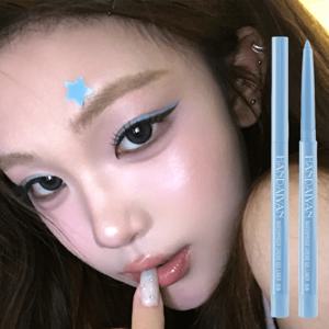 블루 아이라인 파란 아이라이너 젤 펜슬 컬러 아이라이너 펜슬 워터프루프 눈매가 시원해 보이는 블루 아이 메이크업 젤 펜슬 아이라이너 아트메이크업